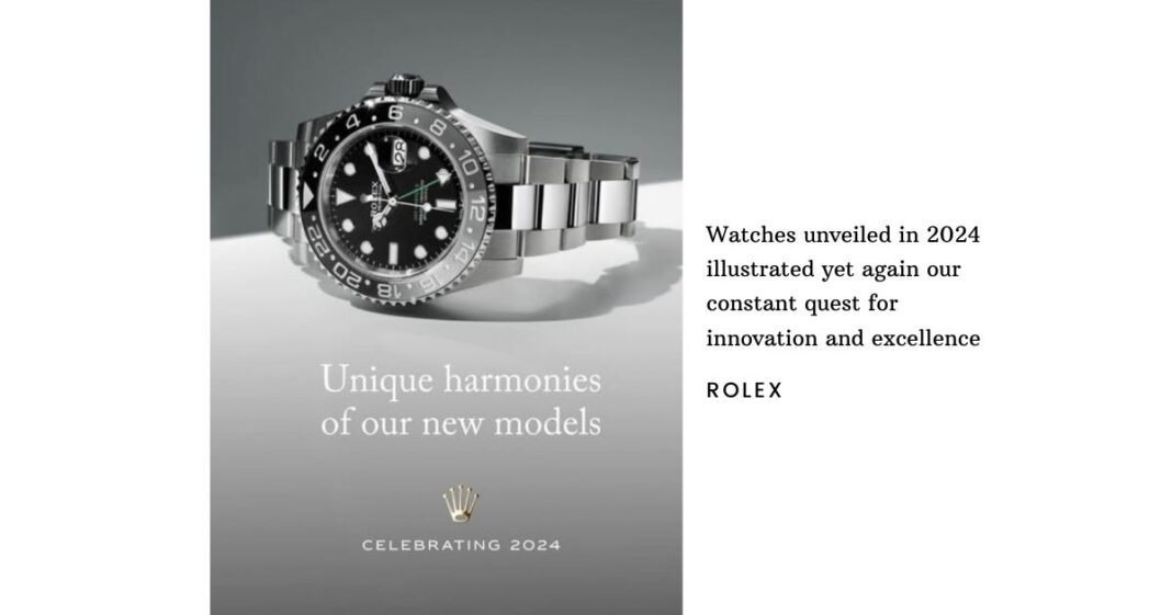 Rolex Watches unveiled in 2024 Year End Overview