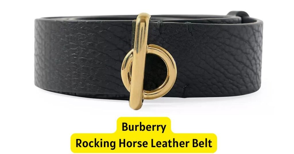 Burberry Rocking Horse Leather Belt