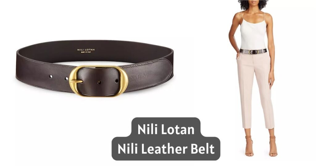 Nili Lotan Nili Leather Belt