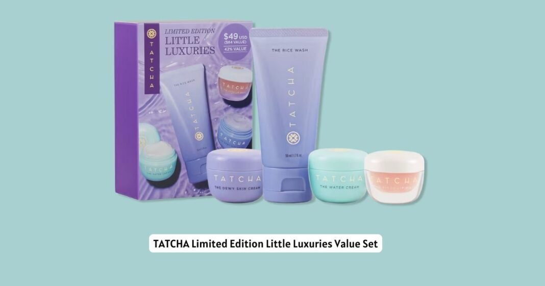 Don’t Miss Out: The TATCHA Limited Edition Little Luxuries Value Set Is Here!