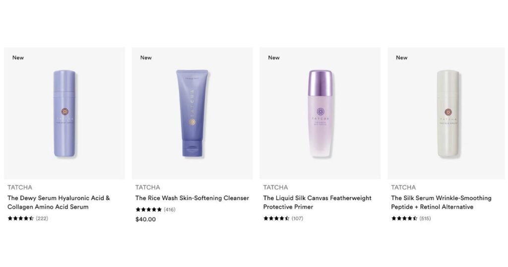 Tatcha Japanese Skincare Brand Face Cream Images